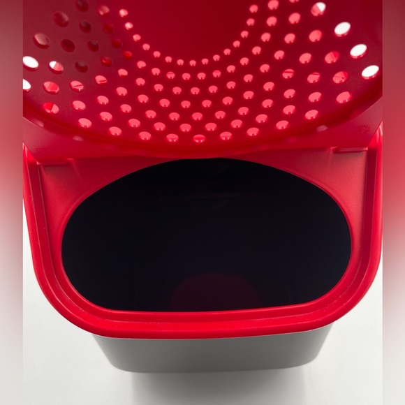 Tupperware Modular Potato Storage Bin Red Lid Container - Picture 3 of 7